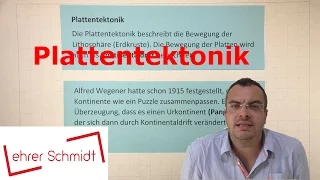 Plattentektonik - Einleitung und Begriffe | Erdkunde | Lehrerschmidt