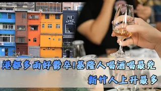 全台灣嗜酒地圖港都多雨好鬱卒!基隆人喝最兇 新竹人上升最多 | 台灣 蘋果新聞網