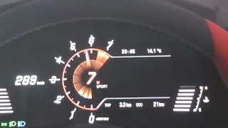 Toyota  Gr Supra 2022 stage 3 600HP Top Speed Run  330KPH