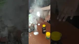 Cuka + Baking Soda || Peka + Peroksida H2O2 || Reaksi Pembakaran