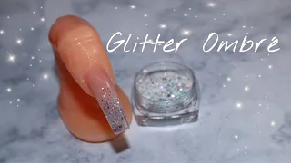 EASY GLITTER OMBRE | ACRYLIC NAILS