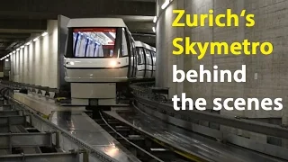 IRSE at Zurich Airport's Skymetro on 11 November 2016