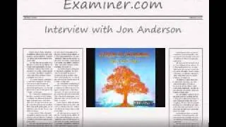 Interview with former Yes vocalist Jon Anderson (Part One)
