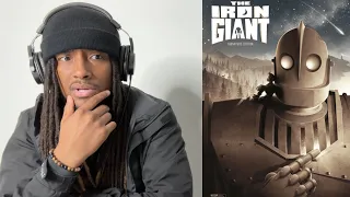 Why is this movie so sad?! Iron Giant (1999) REACTION