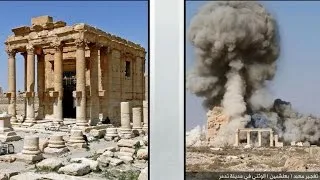 ISIS destroys historic ruins in Palmyra, Syria