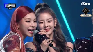 ITZY MAFIA IN THE MORNING 1ST WIN+ ENCORE 210506 COUNTDOWN VS STAYC