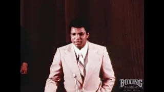 Muhammad Ali is Great and Funny at Harvard University