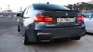 BMW M3 F80 w/ Akrapovic Straight Pipes!