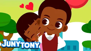 Daddy Is My Hero | I Wanna Be Like My Daddy | My Superhero Daddy | Family Song for Kids | JunyTony