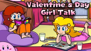 👑Peach and Daisy👑💖Valentine's Day Girl Talk💖⭐Nintendrawer Comic Dub⭐