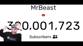 Mrbeast hit 300 million subscribers