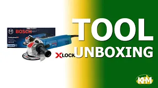 Bosch GWX 14 125 Angle Grinder 5 125mm 1400W X Lock Quick Unboxing