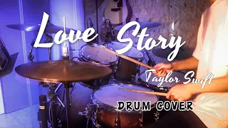 Taylor Swift - Love Story｜Drum Cover｜爵士鼓演奏｜4K