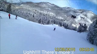 Snowboarding at Sundance, Utah (FAIL!)