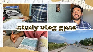 My Gpsc preparation with job/ vlog