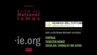 Pandemie des Nationalismus - Vortrag von Thorsten Mense (22. Juni 2020)