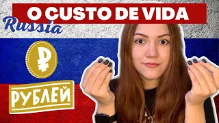 QUANTO CUSTA VIVER NA RUSSIA? 🇷🇺 Aluguel, contas, mercado...