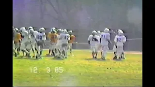 1985 YAC Turkey Bowl Cowboys vs  Rams
