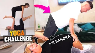 YOGA CHALLENGE mit Sandra was für ne’ Dumme Idee