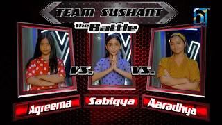 Agreema VS Sabigya Vs Aaradhya "Jindagi Sarara" | The Voice Kids Season 2 - 2023