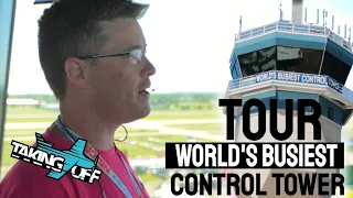 Worlds Busiest Control Tower Tour! Dan Millican & Christy Wong at EAA Airventure Osh2022 - TakingOff