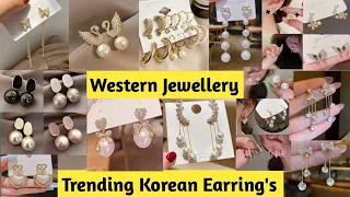 Trending Korean Earring's | Western Jewellery Wholesale |
