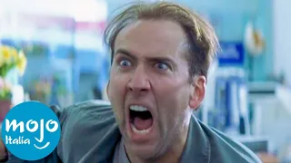 Top 10 SCENE più ESAGERATE e RIDICOLE di NICOLAS CAGE!