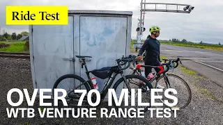 TIRE TEST |  70+ miles on  WTB Venture's #ebike #wtb #gravelbike