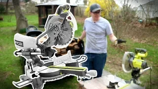 Real Review, Ryobi 10" Sliding Compound Miter Saw TSS102L