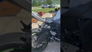 NEW EBAY EXHAUST FOR 2021 ZX6R SOUNDS AN LOOKS AMAZING $130 AUSTIN RACING KNOCK-OFF