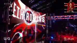 WWE RAW 2021 SETH ROLLINS ENTRANCE BEFORE THE MATCH BETWEEN KEVIN OWENS AND BIG E