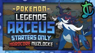 Pokémon Legends Arceus Hardcore Nuzlocke - STARTERS ONLY! (No items, No overleveling)
