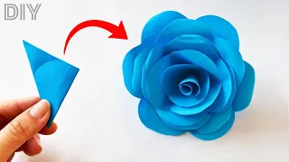 How To Make Paper Rose Flowers Easy | DIY Beautiful Paper Rose Flowers | Origami Rose Ideas