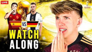 SPAIN 🇪🇸 vs 🇩🇪 GERMANY Live Watchalong | FIFA World Cup 2022