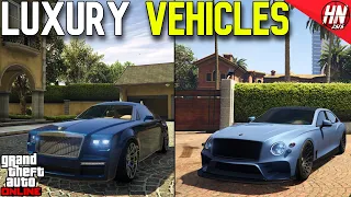 Top 10 Luxury Vehicles In GTA Online (2022)