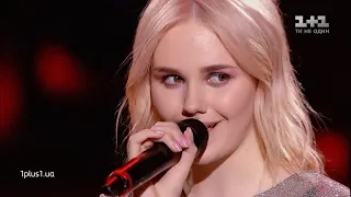 Anastasiia Balog — "Bad guy". The Voice Ukraine. The Best Blind Auditions