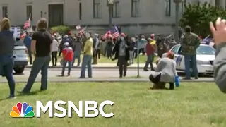 Katy Tur: NJ Protesters like 'What I Heard ... At Trump Rallies' | MSNBC