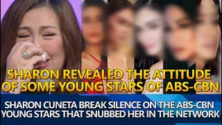 Sharon Cuneta BREAK HER SILENCE on Young ABS-CBN Stars that SNUBBED HER while she is in the Network