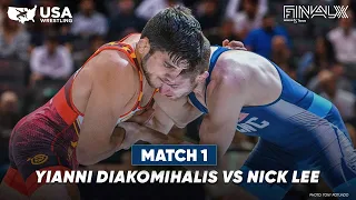 Yianni Diakomihalis vs. Nick Lee | 2023 Final X Round 1