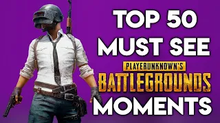Shroud's Top 50 MUST SEE PUBG MOMENTS