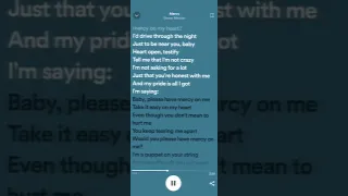 Shawn Mendes - Mercy [sped up + lyrics]