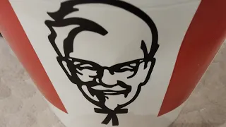 Купил острый бакет KFC но чтото пошло не по плану...