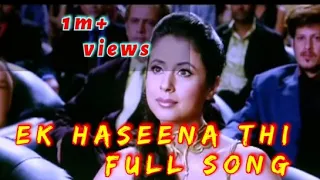 Ek Haseena Thi full song|karzzz|Himesh Resmmiya & Urmila Martondar|Shreya Ghosal|G.R.K