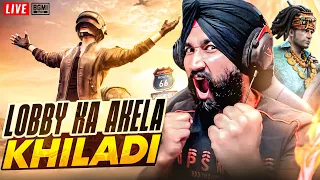 LOBBY KA AKELA KHILADI : BGMI LIVE | GTXPREET PUBG LIVE