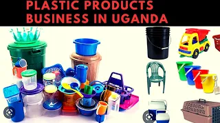 Plastic products selling business is also a good venture in uganda 2023