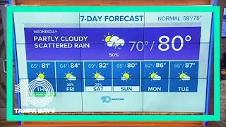 10 Weather: Storms arrive tonight and carry into Wednesday morning