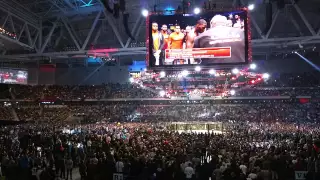 Anthony "Rumble" Johnson and Alexander "The mauler" Gustafsson entrance