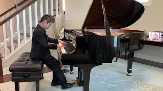 Etude No.6 in D minor (Omaggio a Domenico Scarlatti) by M.A. Hamelin (10yr)