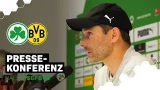 Leitl: "Das ist außergewöhnlich" | PK nach #SGFBVB