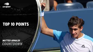 Matteo Arnaldi | Top 10 Points | 2023 US Open